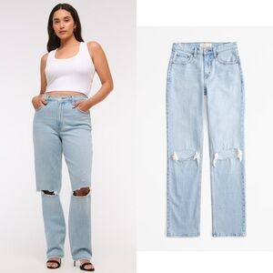 Abercrombie & Fitch the 90s Straight Ultra High Rise Jeans‎ 27